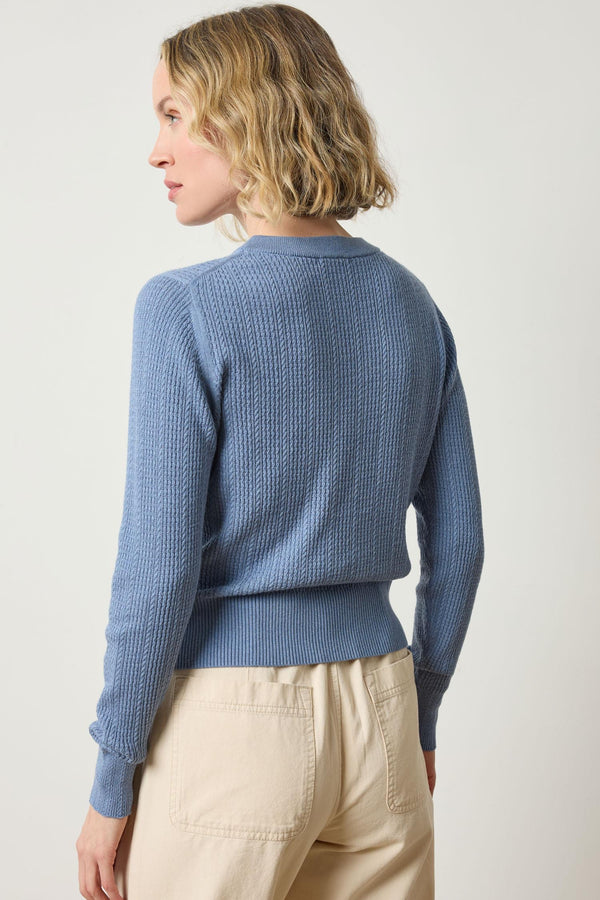 Multi Stitch Pullover Sweater