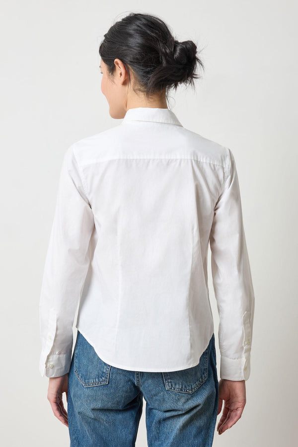 Slim Fit Button Down - White