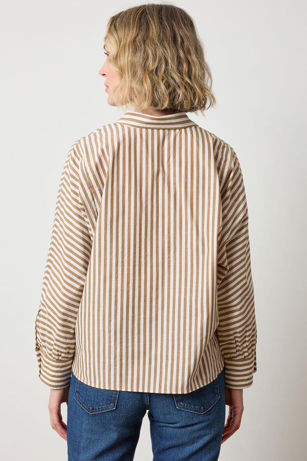 Dolman Sleeve Button Down - Dijon