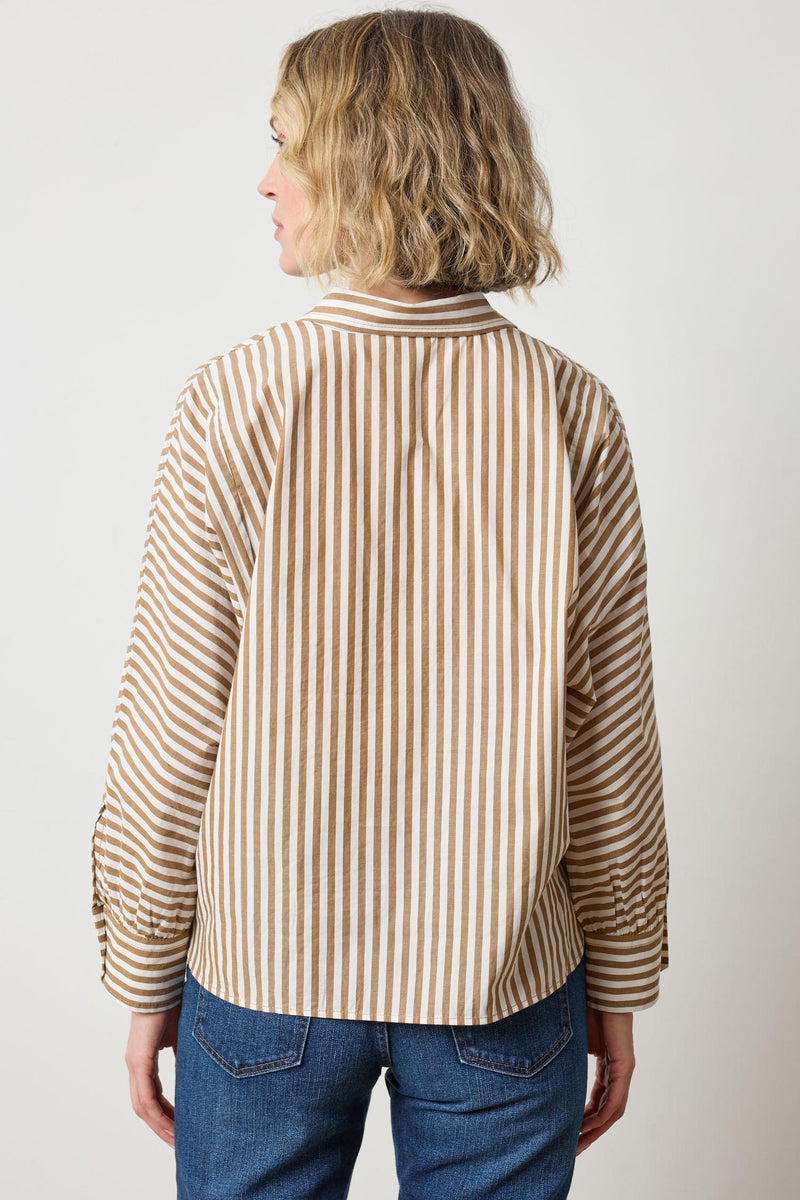Dolman Sleeve Button Down - Dijon