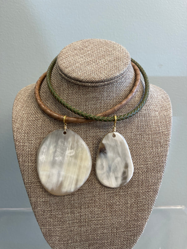 Leather & Bone Necklace