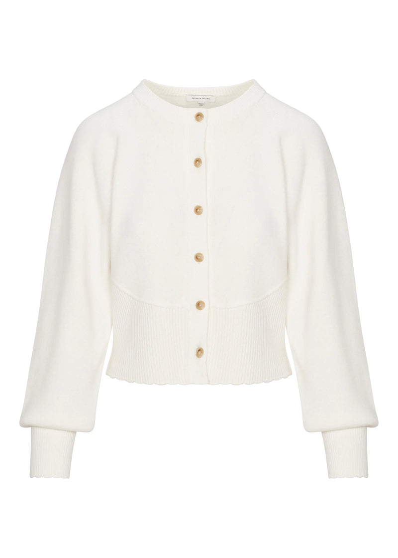 Rhea Knit Cardigan - Ivory