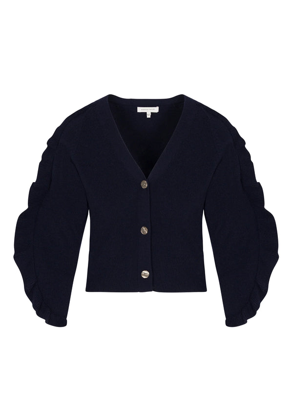 Kaia Knit Cardigan - Navy