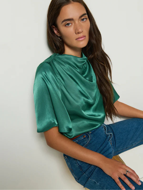 Karine Cowl Blouse