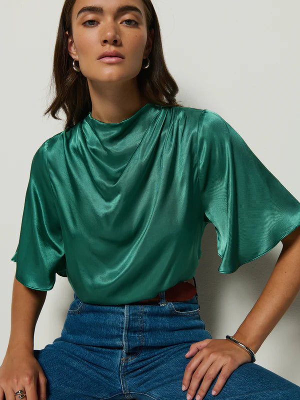 Karine Cowl Blouse