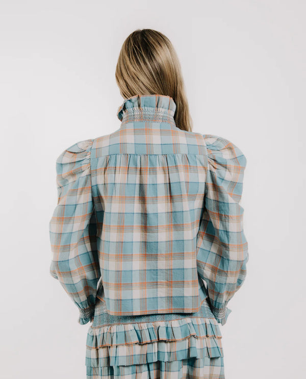 Zuri Top - Plaid