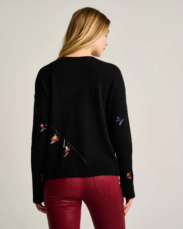 Hit The Slopes Sweater - Black