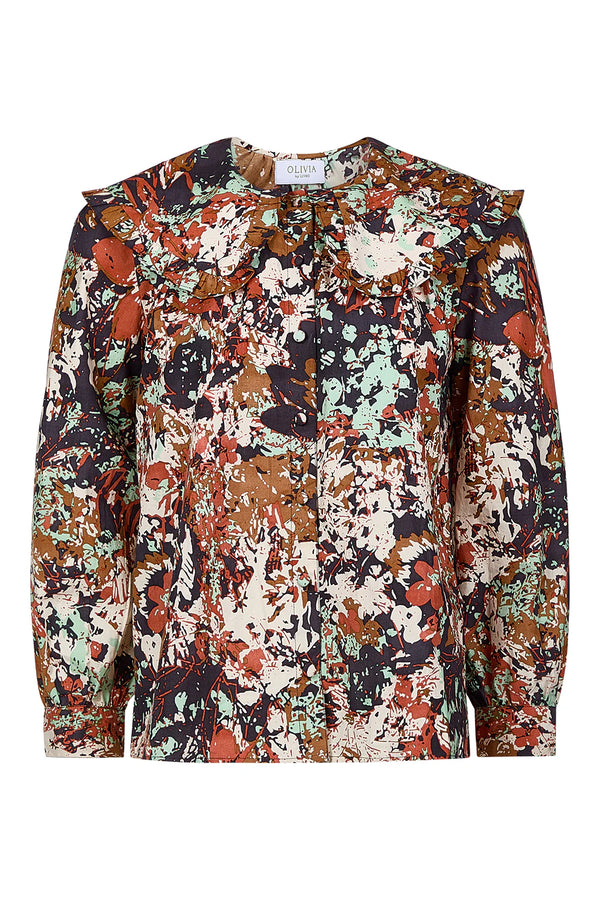 Liz Shirt - Black Bramble