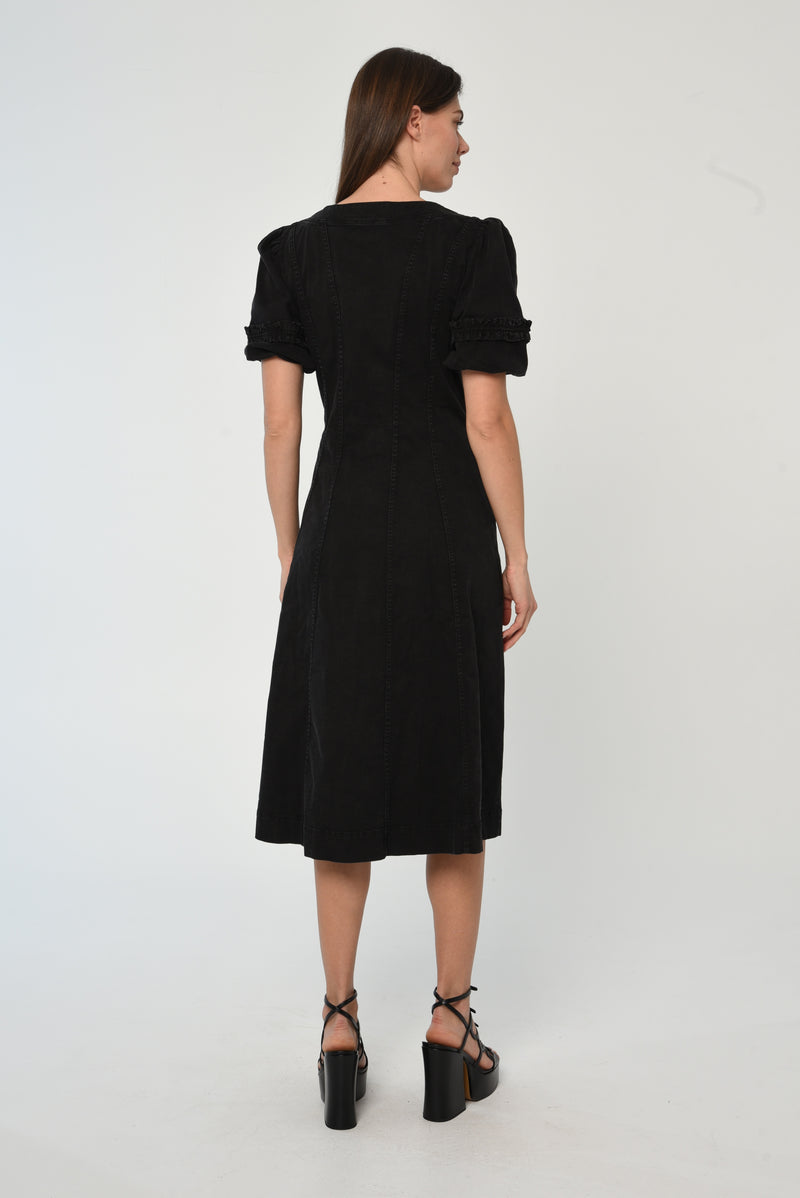 Mary Dress - Midnight Denim