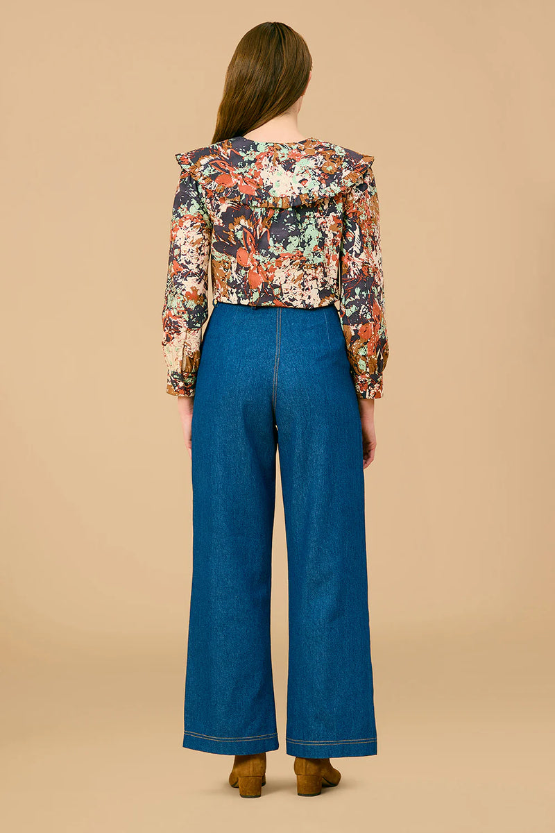 Liz Shirt - Black Bramble