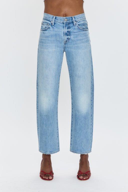 Lexi Mid Rise Bowed Jeans - Athens