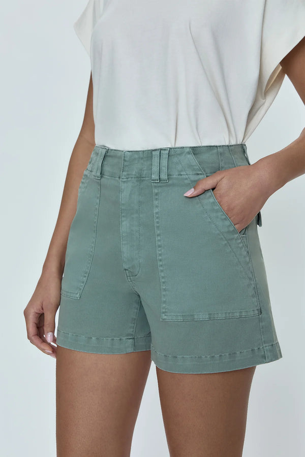 Marissa High Rise Utility Shorts - Bluff