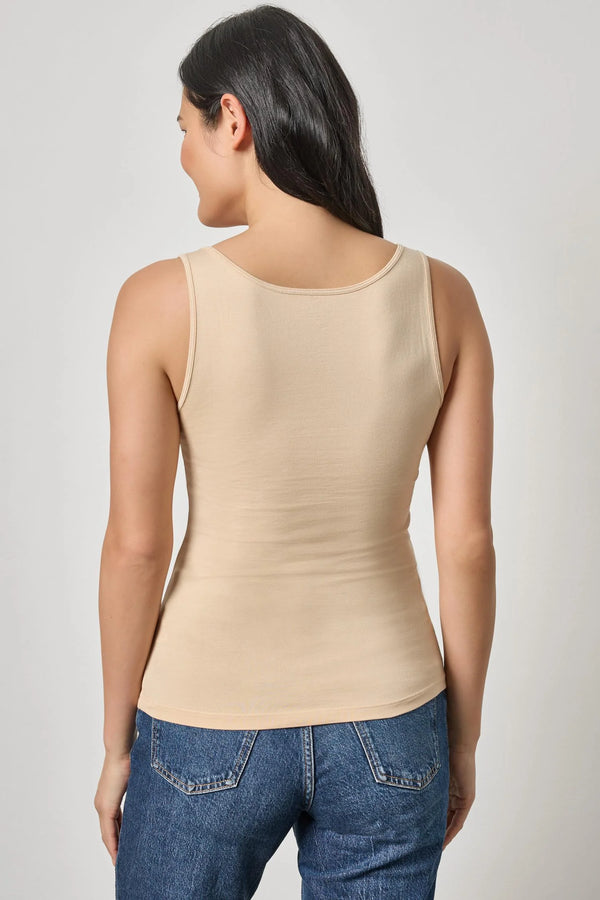Scoop Tank - Nude