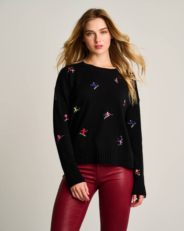 Hit The Slopes Sweater - Black