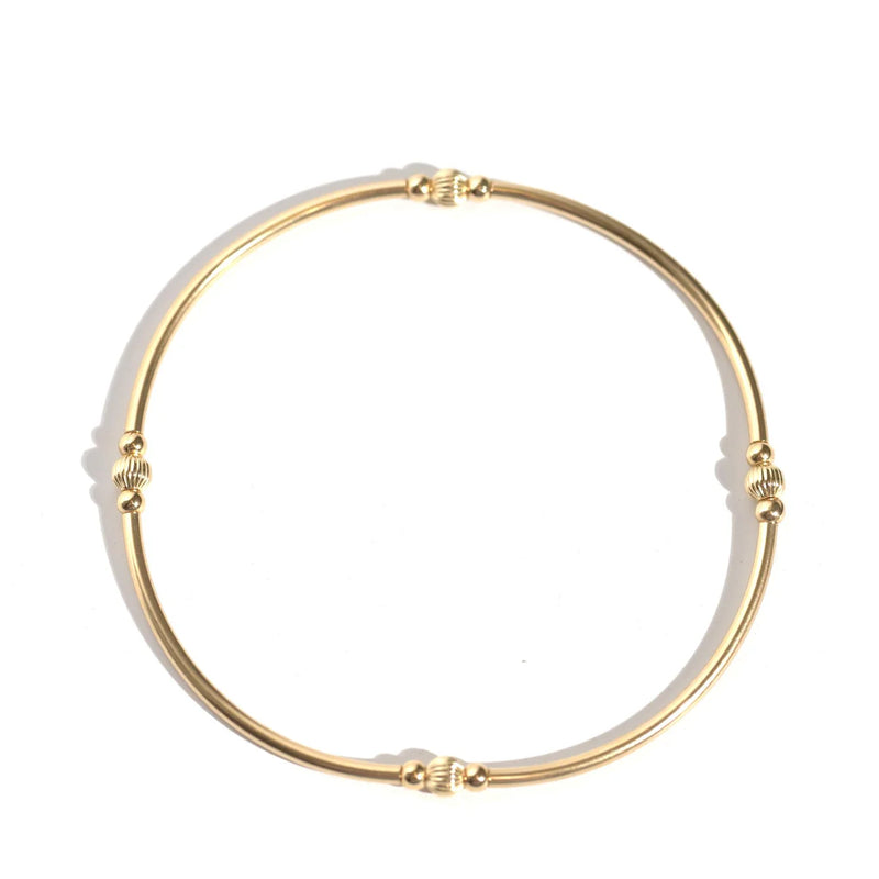 Textured Beaded Bangle