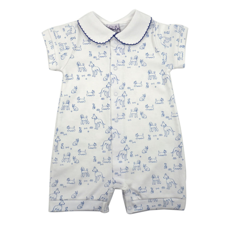 Dogs Pima Cotton Romper