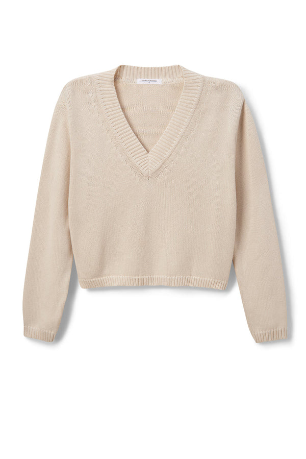 Addie Oversized V-Neck Sweater