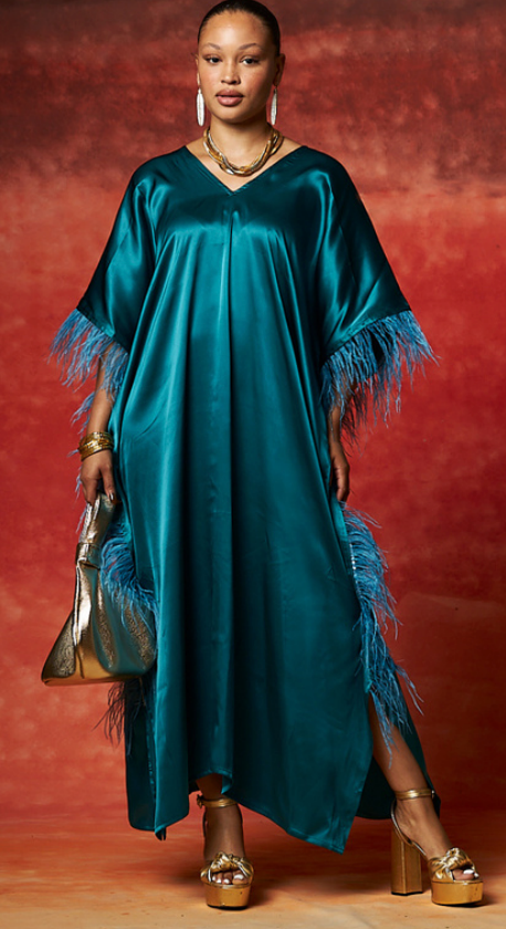 Firenze Feathers - Teal (PRE-ORDER)