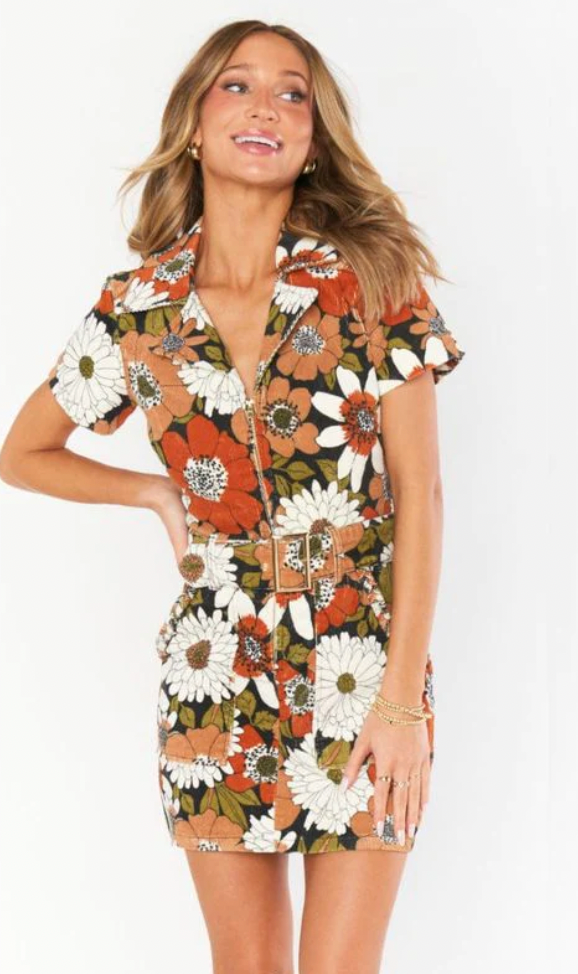Outlaw dress in Floral