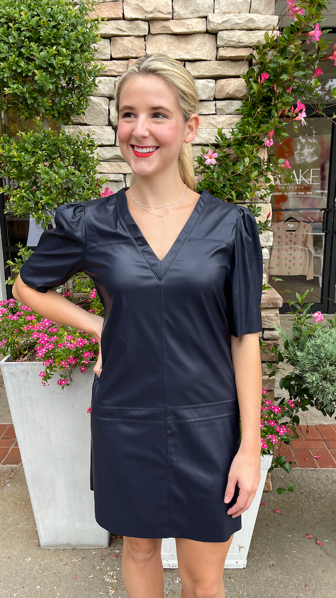 Kendall Dress in Navy
