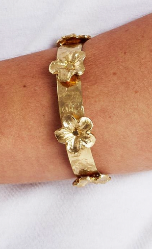 Flower Detail Cuff