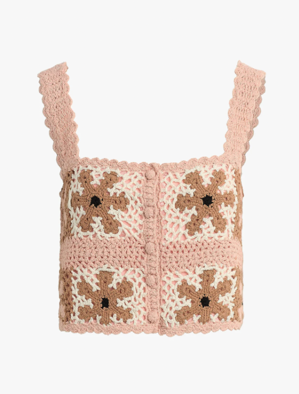 I'm Cute Crochet Top