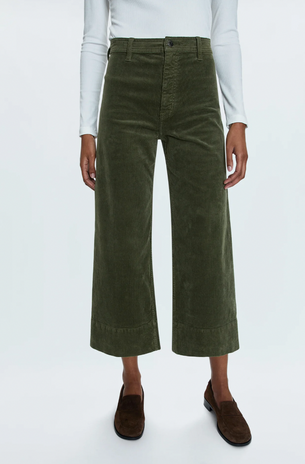 Penny Crop Wide Leg Jeans