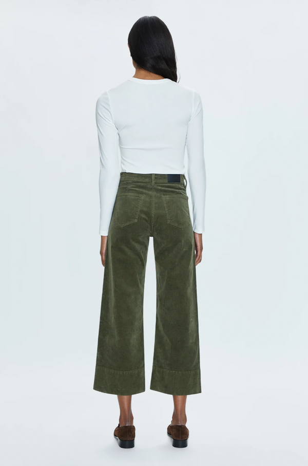 Penny Crop Wide Leg Jeans