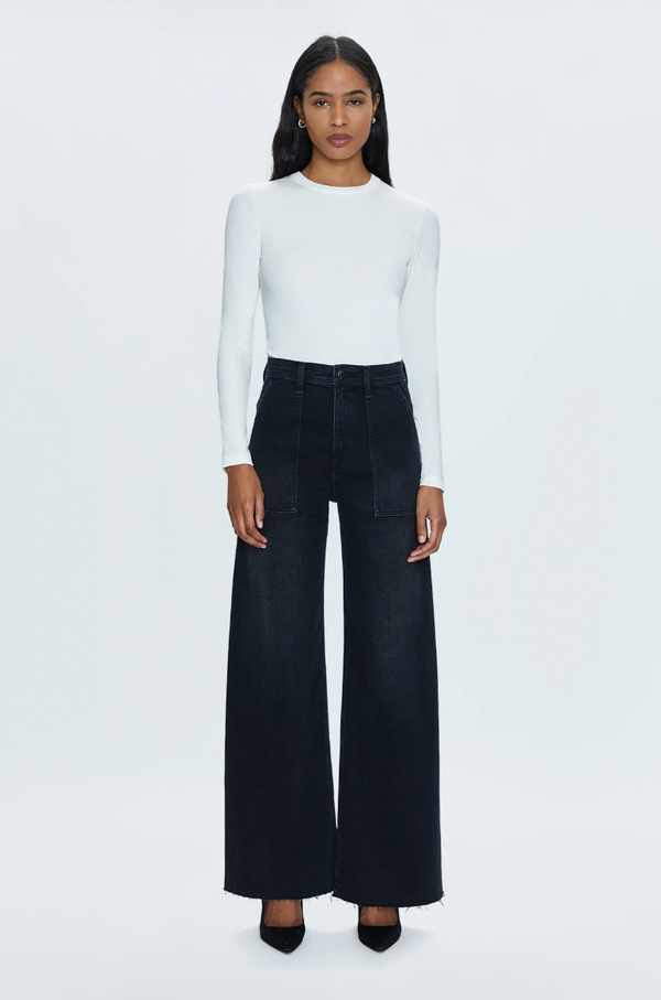 Penny Utility Wide Leg Jeans