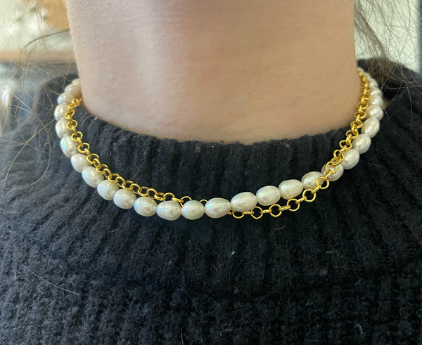 Pearl Chain Necklace