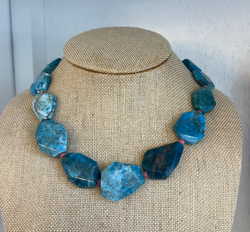 Natural Stone Turquoise Necklace