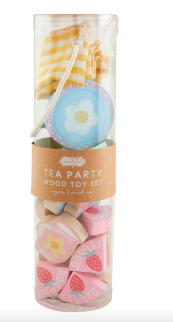 Tea Party Wooden Toy Set