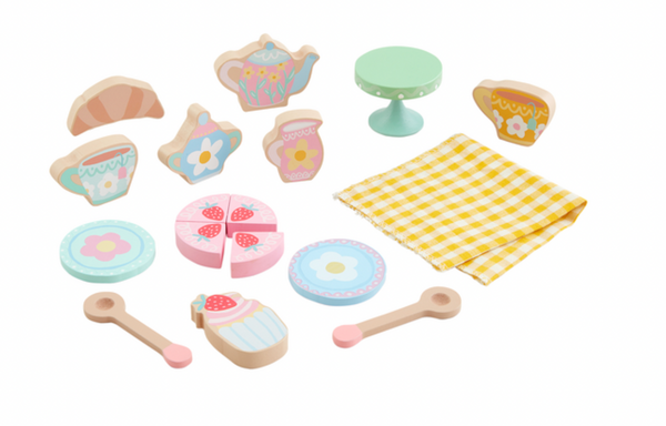 Tea Party Wooden Toy Set