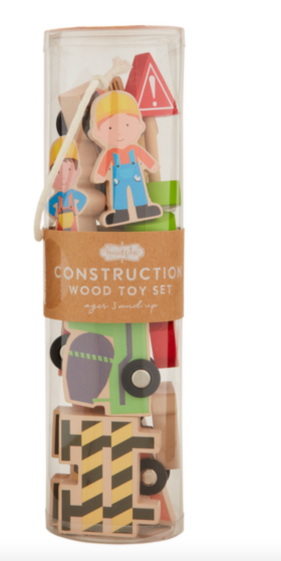 Construction Wooden Toy Set