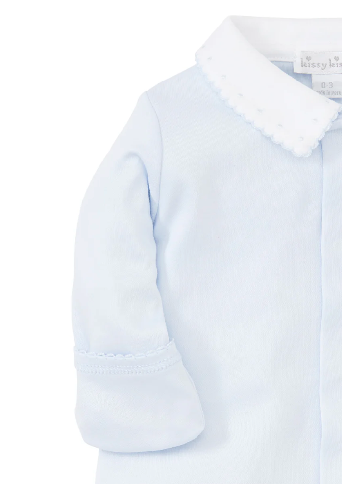 New Beginnings Footie - Blue