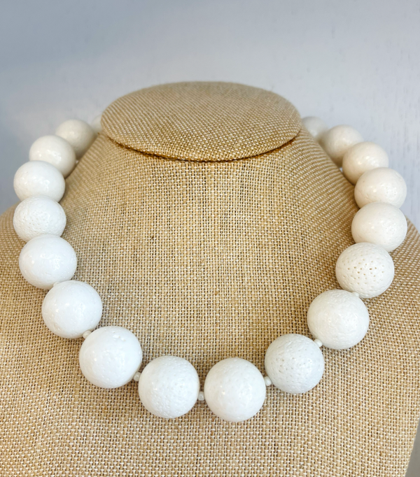 Coral Ball Necklace