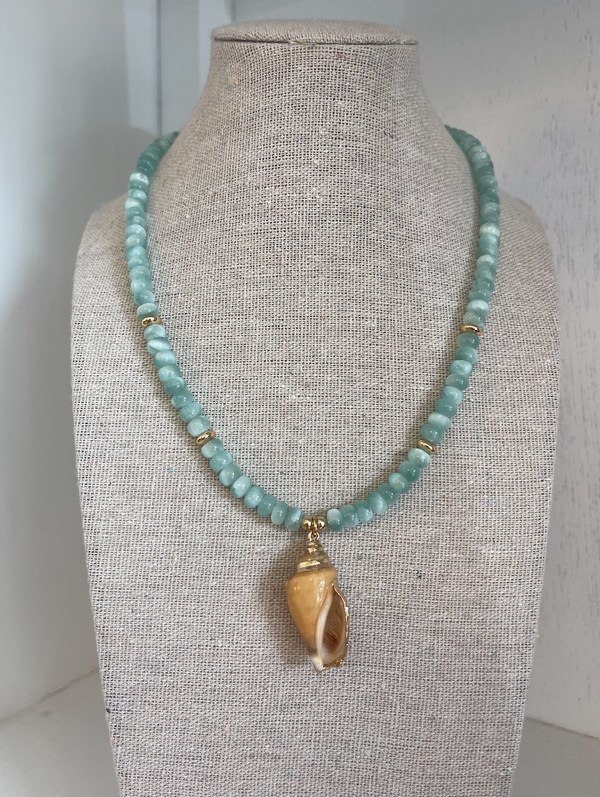 Beaded Shell Necklace