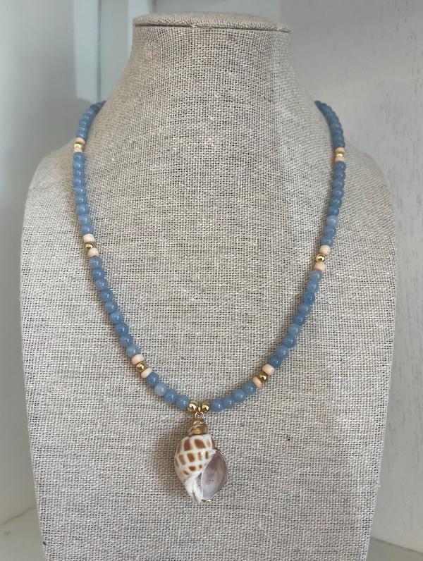 Beaded Shell Necklace