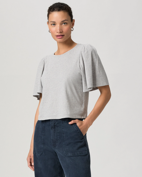 Sigrid Tee - Heather Grey