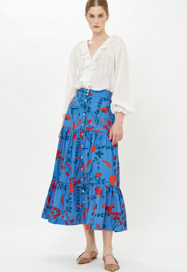 Button Front Skirt - Bartram