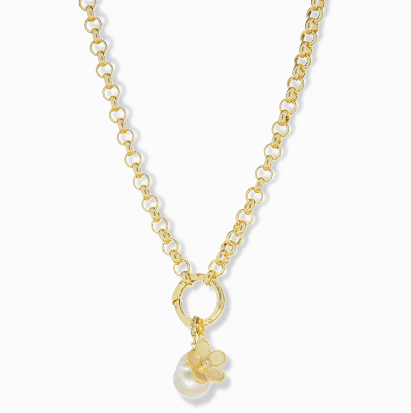 Petal & Pearl Necklace
