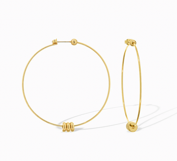 Thin Hoop with Rondelle