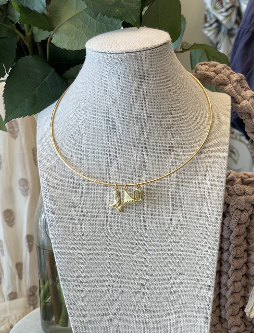 Wire Collar Necklace