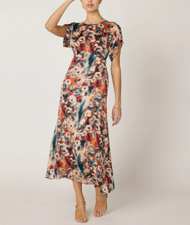 Gia Ankle Dress - Tamayo