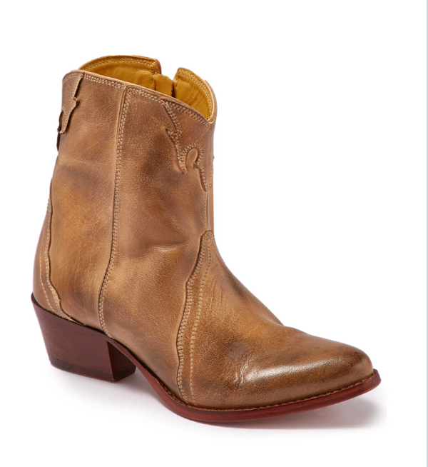 New Frontier Bootie - Distressed Tan