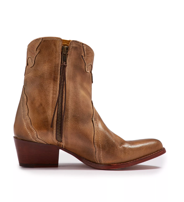 New Frontier Bootie - Distressed Tan