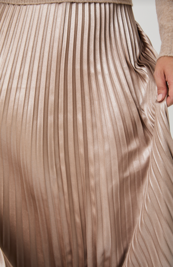 Marielle Metallic Maxi Skirt