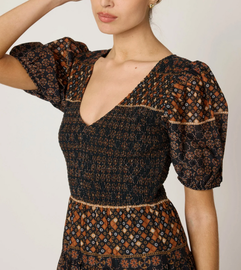 Nancy Midi Dress - Zocalo