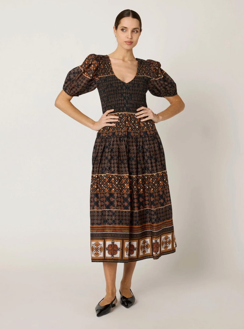 Nancy Midi Dress - Zocalo