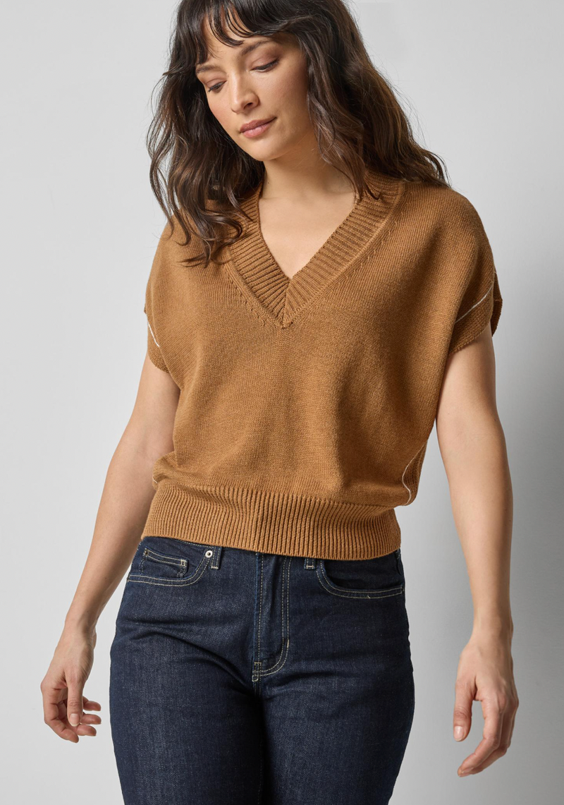 V-Neck Wedge Sweater